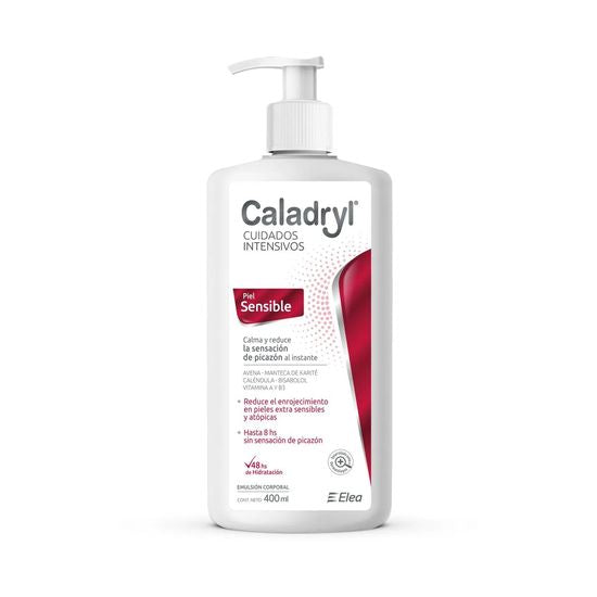 Caladryl Cuidados Intensivos Corporal Piel Sensible Emulsion 400 Gr
