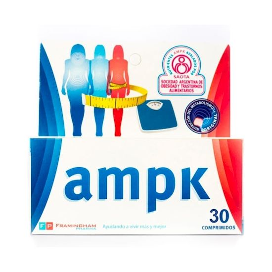 Ampk suplemento dietario 30 comprimidos
