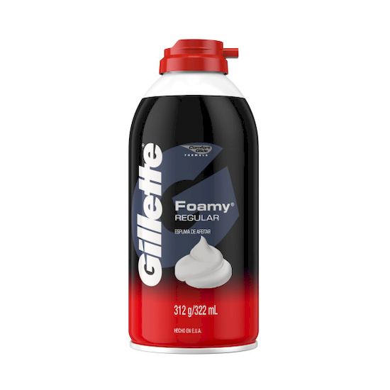 Gillette espuma afeitar 312 ml foamy regular