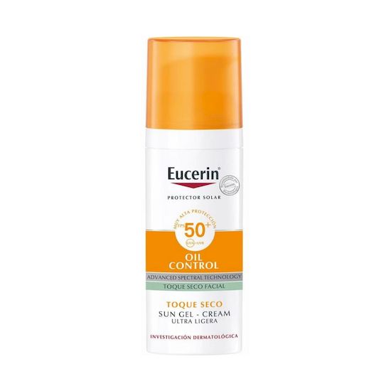 Eucerin sun f50 oil control facial toque seco 50 ml