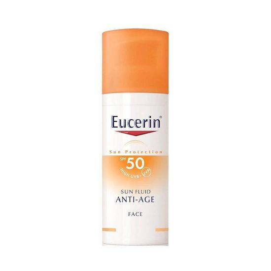 Eucerin sun fluido f50 facial anti edad 50 ml