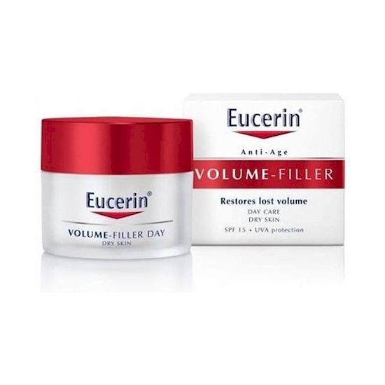 Eucerin hyaluron filler + vol filler dia 50 ml piel seca