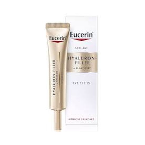 Eucerin hyaluron filler + elasticity ojos 15 ml fps 15