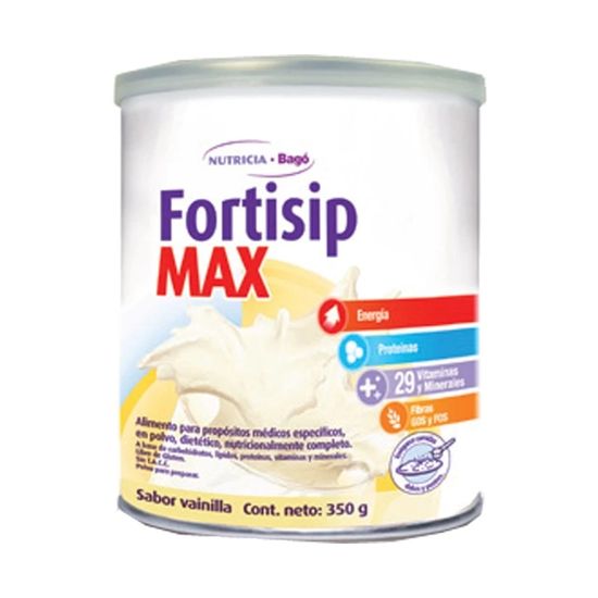 Fortisip Max Vainilla Lata 350Gr