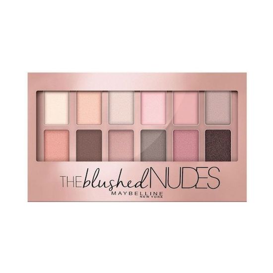 Maybelline eye shadow palette the blushed nudes