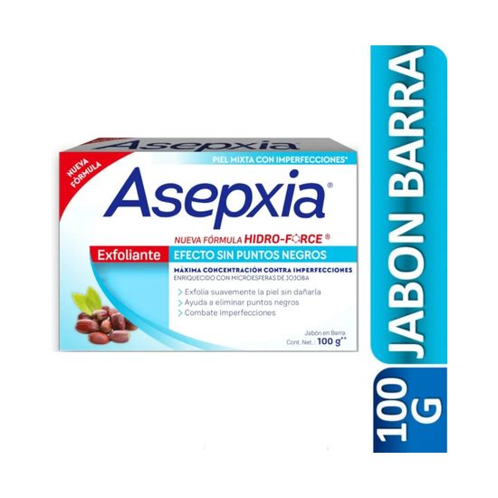 Asepxia Jabón Exfoliante 100 gr