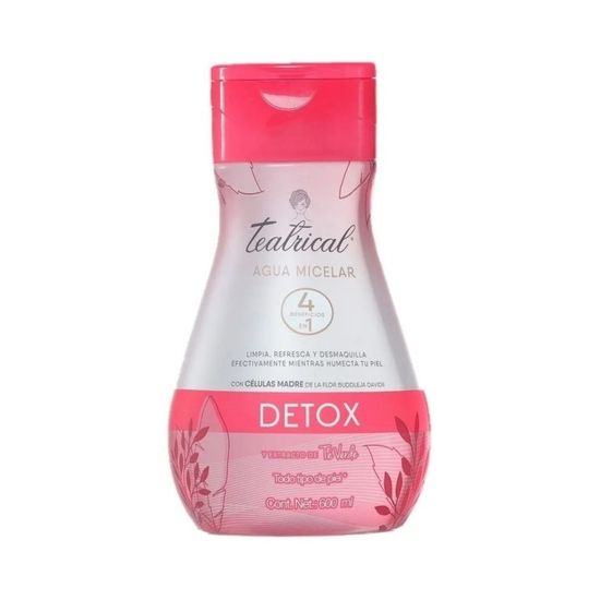 Teatrical Agua Micelar Detox 600 Ml