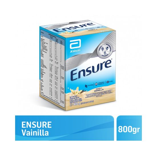 Ensure Vainilla Polvo Caja 800 Gr