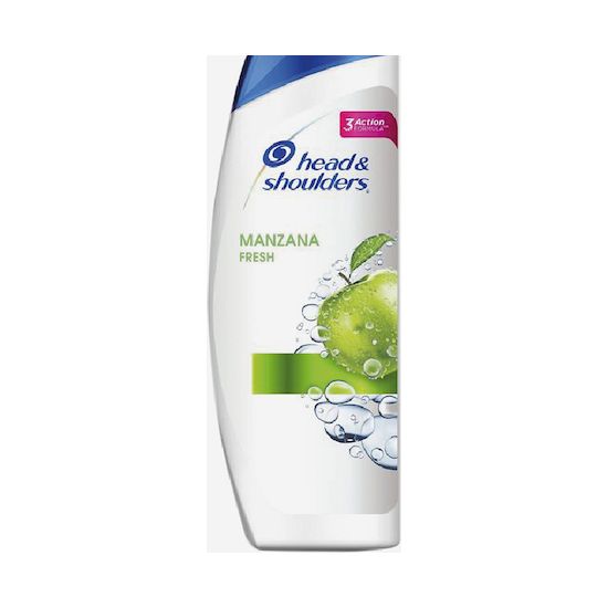 Head & shoulders champu 400 ml manzana fresh