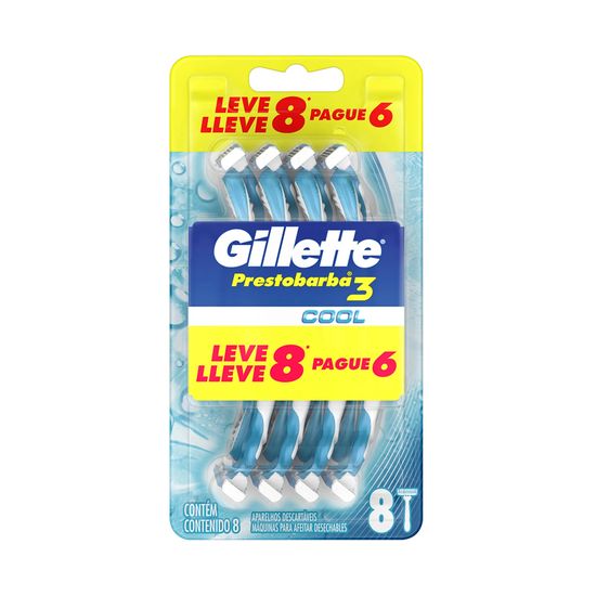 Gillette Maquina de Afeitar Cooling 8u