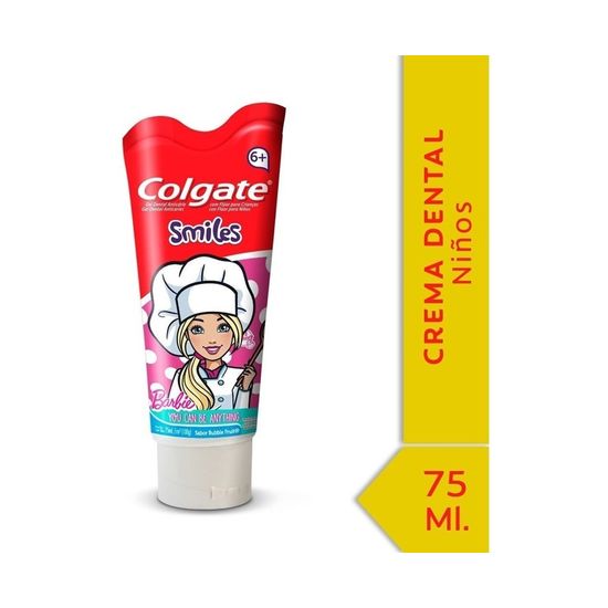 Crema Dental Colgate Gel Barbie Smiles 75 ml