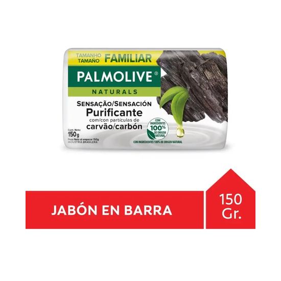 Palmolive Jabón En Barra Naturals Sensación Purificante 150 gr