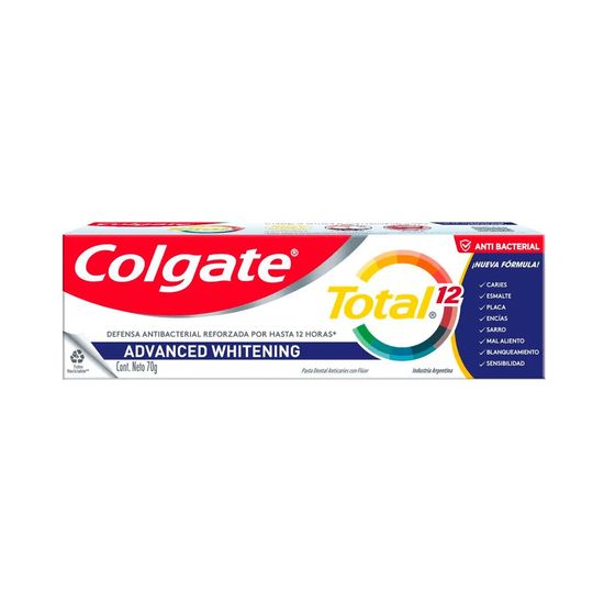 Colgate Total 12 professional Whitening Pasta Dental 70 gr