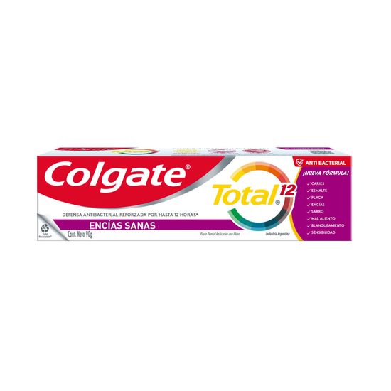 Colgate total 12 encias sanas pasta dental 90g