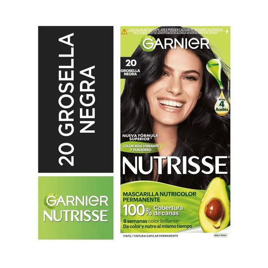 Nutrisse Kit Tintura Clasico Tono 20 grosella Negra