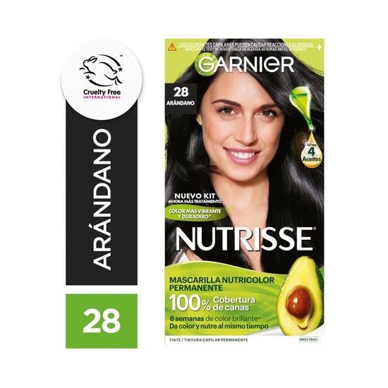 Nutrisse Kit Tintura Clasico Tono 28 Arandano