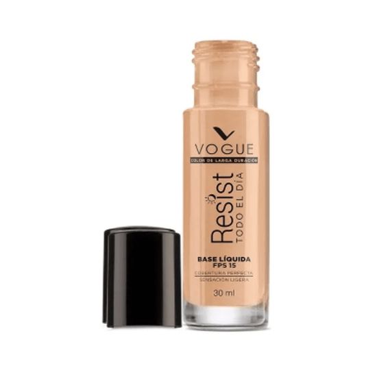 Vogue Base Líquida Resist Todo El Día Bronce 30ml