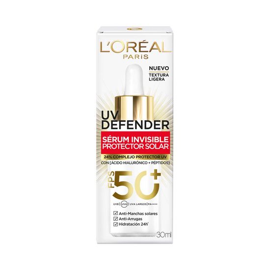 Loreal Paris Uv Defender Protector Solar Sérum Fps 50+ 30ml