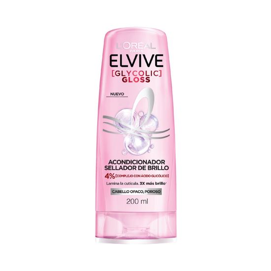 Elvive Acondicionador Glycolic Gloss 200ml