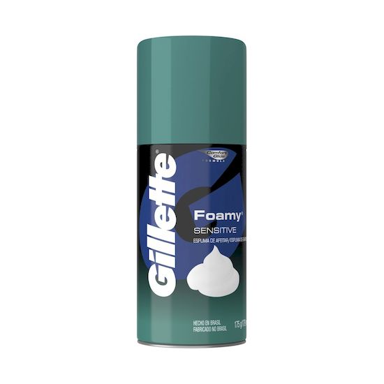 Gillette espuma afeitar 175 ml foamy piel sensible