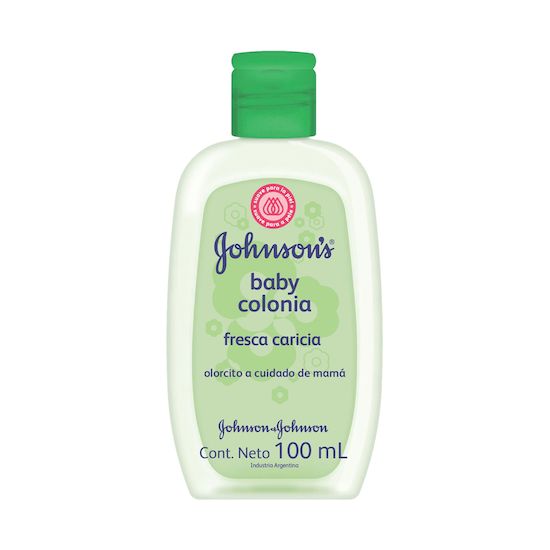 Johnson colonia 100 ml fresca caricia verde