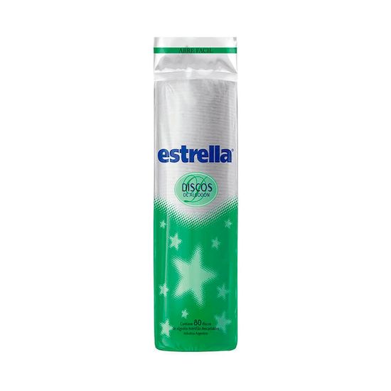 Estrella discos de algodon 80 gr