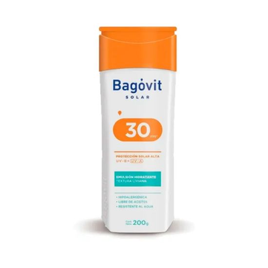 Bagovit solar family care f30 emulsion 200 ml