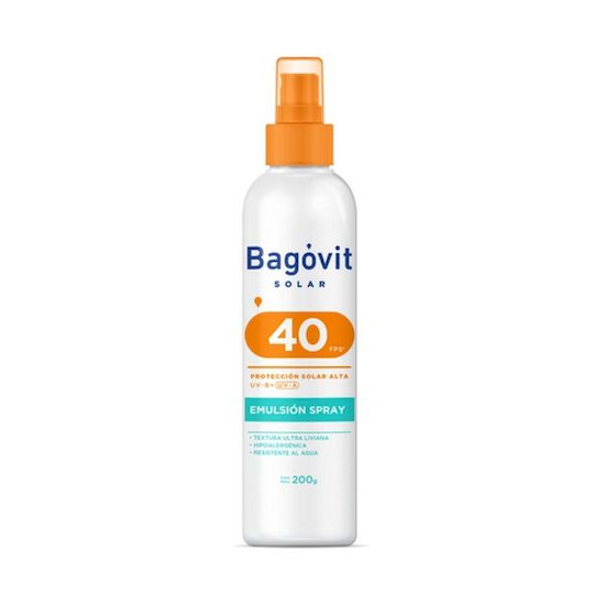 Bagovit solar fp40 spray continuo 170 gr