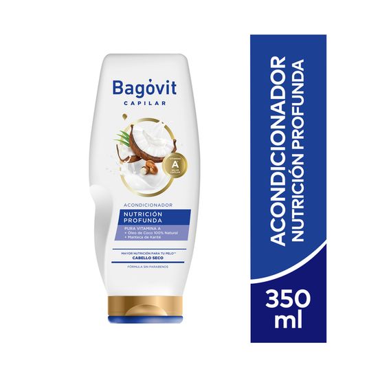 Acondicionador Bagovit capilar Nutricion Profunda 350ml