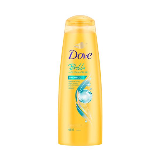 Shampoo Dove Brillo Micelar 400 ml