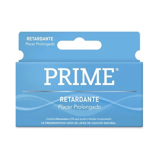 Preservativos Prime Retardante  12 unidades