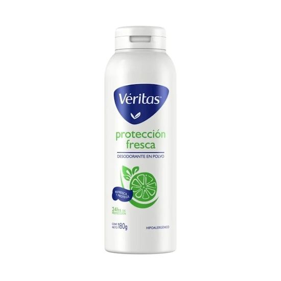 Veritas desodorante polvo corporal fresco 180 gr