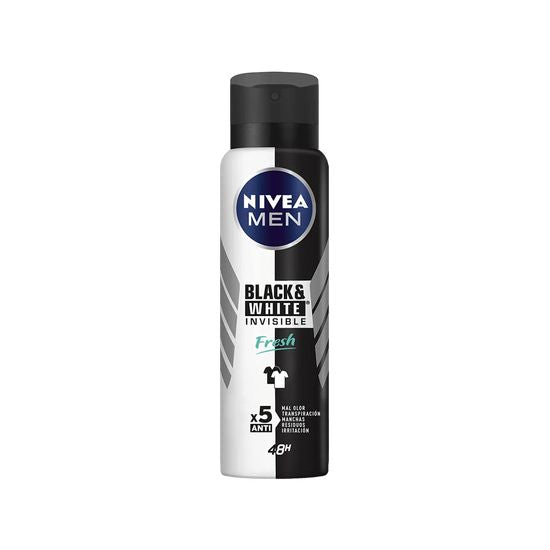 Nivea Men Black & White Fresh Desodorante Sin Siliconas 150 ml