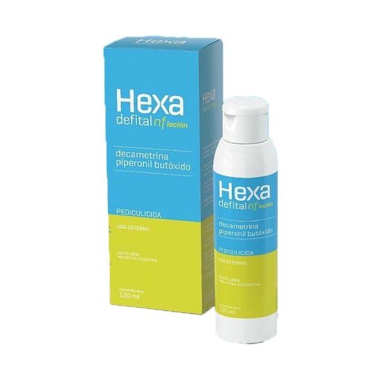Hexa defital pediculicida locion 120 ml
