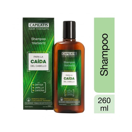 Shampoo Capilatis Tratan Cafeina 260ml