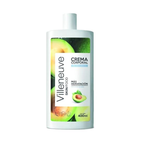 Villeneuve crema corporal 400 ml piel equilibrada