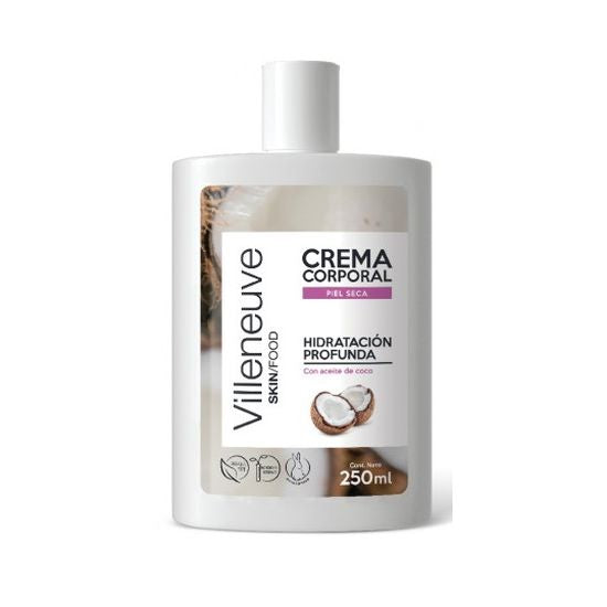 Villeneuve crema corporal 250 ml piel seca