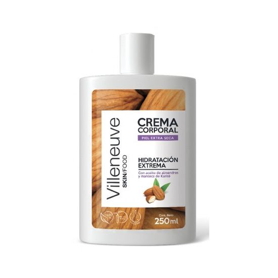 Villeneuve crema corporal 250 ml piel extra seca