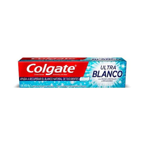 Colgate pasta dental ultra blanco 90 gr microcristales