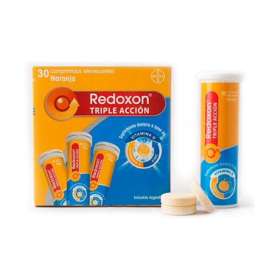 Redoxon triple acc 1gr efervescente 30 comprimidos