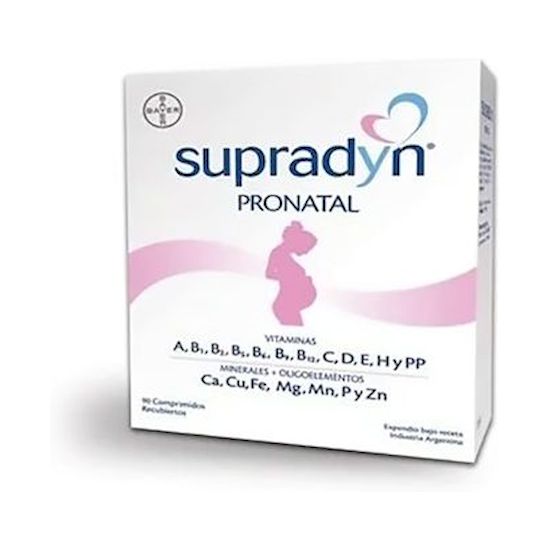 Supradyn pronatal 90 comprimidos