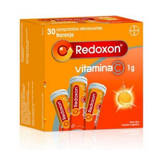 Redoxon 1 gr efervescente naranja 30 comprimidos