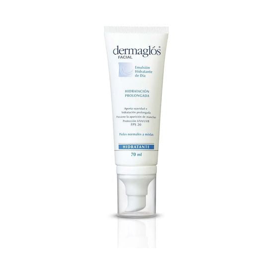 Dermaglos facial hidratante emulsion f20 piel normal 70 gr