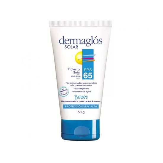 Dermaglos Protector Solar F65 Bebe Crema 50 Gr