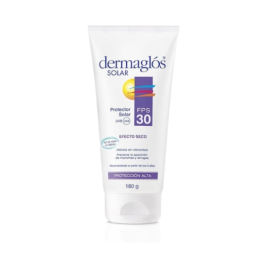 Dermaglos fps30 efecto seco crema 180 gr