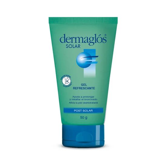 Dermaglos Solar Gel Refrescante Post Solar Pomo de 50 g