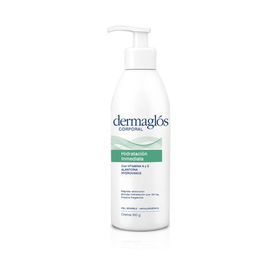 Dermaglos corporal hidratacion inmediata crema 300 gr