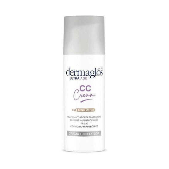 Dermaglos ultra facial cc cream tono medio crema 50 gr