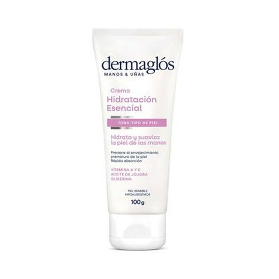 Dermaglos Crema Manos Y Uñas Crema Hidratante Esencial 100Gr