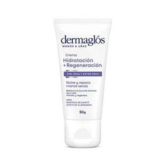 Dermaglos Crema Manos Y Uñas Hidratante + Regeneracion 50Gr